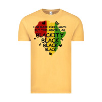 Vintage Mustard black black blackity Vintage Tee - MaliasSmallBusiness