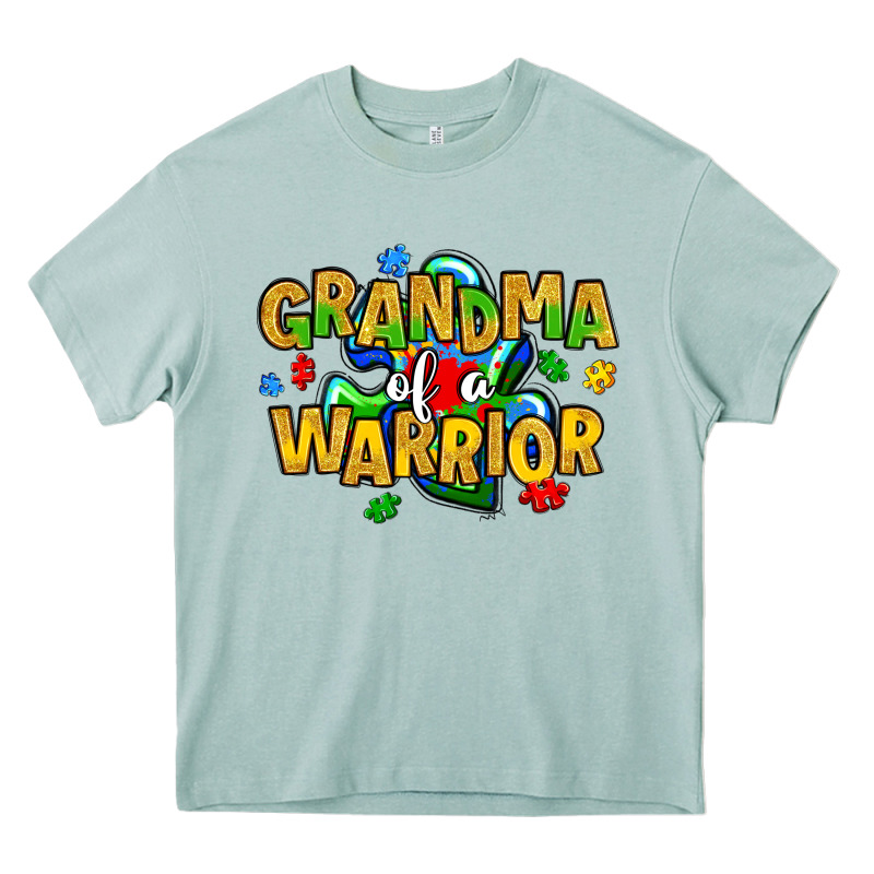Grandma Of A Warrior Heavy Core Tee by Artiststas | Teevron