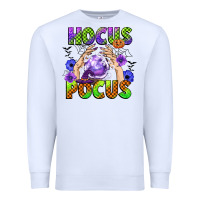 White hocus pocus Premium Sweatshirt - CowGirlArtShop
