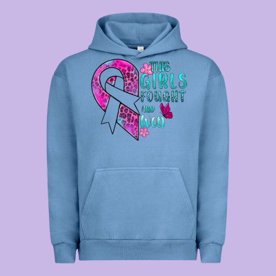 This Girls Fought And Won Cancer Urban Hoodie Designed By Bundleandbundleshop