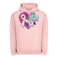 Pigment Salmon This Girls Fought and Won Cancer Urban Hoodie - BundleAndBundleShop