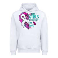 White This Girls Fought and Won Cancer Urban Hoodie - BundleAndBundleShop