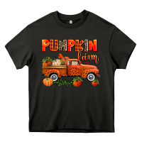 Asphalt pumpkin farm truck Heavy Core Tee - AdoDesignShop