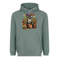 Sage mardi gras goat Heavyweight Hoodie - CowGirlArtShop