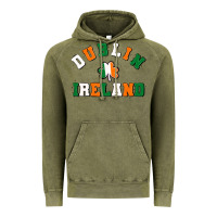 Vintage Olive dublİn ireland Vintage Hoodie - MaliasSmallBusiness