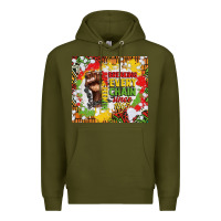 Army Green juneteenth breaking every chain since 1865 Premium Hoodie - CowGirlArtShop