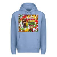 Colony Blue juneteenth breaking every chain since 1865 Premium Hoodie - CowGirlArtShop
