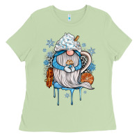 Matcha winter gnome coffee Ladies Tee - JahusDesignShop