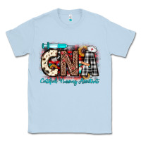 Dusty Blue Christmas cna certified nursing assistant Classic Tee - JahusDesignShop