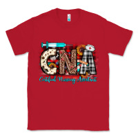 Red Christmas cna certified nursing assistant Classic Tee - JahusDesignShop