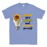 Colony Blue break your limits Classic Tee - MaliasSmallBusiness