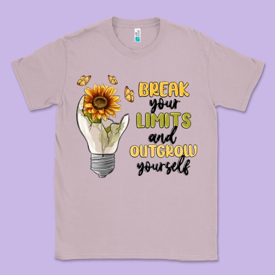 Break Your Limits Classic Tee Designed By Maliassmallbusiness