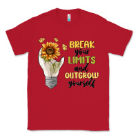 Red break your limits Classic Tee - MaliasSmallBusiness