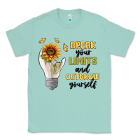 Seafoam break your limits Classic Tee - MaliasSmallBusiness