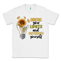 White break your limits Classic Tee - MaliasSmallBusiness