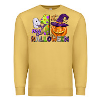 Antique Gold my first halloween Premium Sweatshirt - CowGirlArtShop