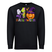 Black my first halloween Premium Sweatshirt - CowGirlArtShop