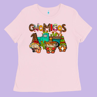 Gnomigos Ladies Tee Designed By Adodesignshop