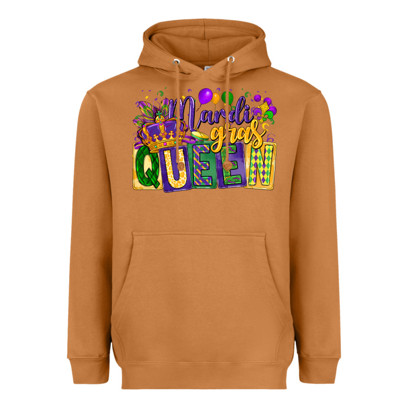Mardi Gras Queen Heavyweight Hoodie by CowGirlArtShop | Teevron