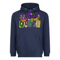 Navy mardi gras queen Heavyweight Hoodie - CowGirlArtShop