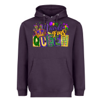 Plum mardi gras queen Heavyweight Hoodie - CowGirlArtShop