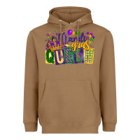 Toasted Coconut mardi gras queen Heavyweight Hoodie - CowGirlArtShop