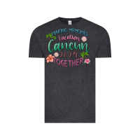 Vintage Black making memories vacation cancun 2024 together Vintage Tee - MaliasSmallBusiness