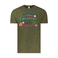 Vintage Olive making memories vacation cancun 2024 together Vintage Tee - MaliasSmallBusiness