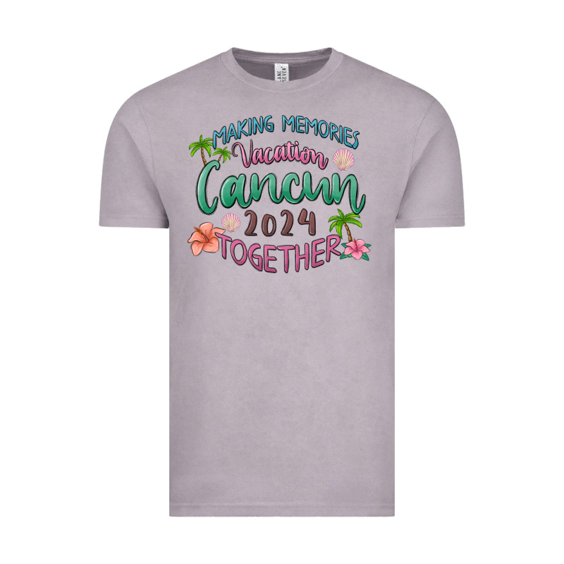 Making Memories Vacation Cancun 2024 Together Vintage Tee by MaliasSmallBusiness | Teevron