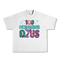 Lunar Rock 100 mermazing days Urban Heavy Tee - MaliasSmallBusiness