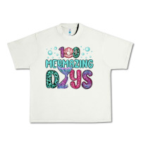 Pistachio 100 mermazing days Urban Heavy Tee - MaliasSmallBusiness