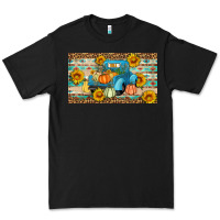 Black Fall truck sunflowers Premium Tee - Artiststas