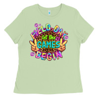 Matcha field day let the games begin Ladies Tee - AdoDesignShop