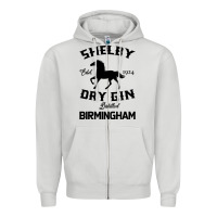 Dove Grey Horse Zipper Hoodie - Bettercallsaul