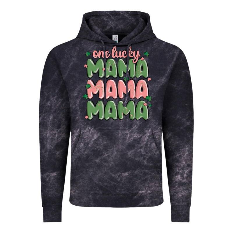One Lucky Mama Vintage Hoodie by MaliasSmallBusiness | Teevron