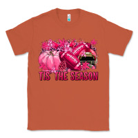 Copper Tis' the season Football Breast Cancer Classic Tee - NancyCooperArtShop