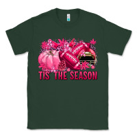 Sports Green Tis' the season Football Breast Cancer Classic Tee - NancyCooperArtShop