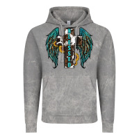 Cloud Rock western wings cross blessed Vintage Hoodie - RanaPortraitStore