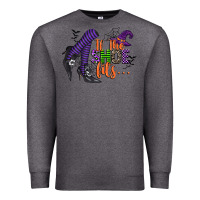 Charcoal Heather if the shoe fits Premium Sweatshirt - CowGirlArtShop