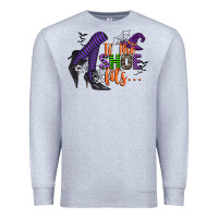 Heather Grey if the shoe fits Premium Sweatshirt - CowGirlArtShop