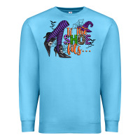 Ocean Blue if the shoe fits Premium Sweatshirt - CowGirlArtShop
