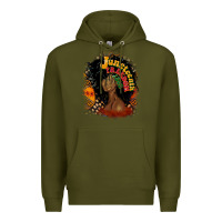 Army Green juneteenth freedom 1865 Premium Hoodie - CowGirlArtShop
