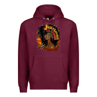 Burgundy juneteenth freedom 1865 Premium Hoodie - CowGirlArtShop