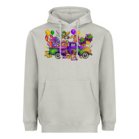 Moon Dust mardi gras truck Heavyweight Hoodie - CowGirlArtShop