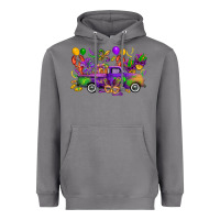 Storm mardi gras truck Heavyweight Hoodie - CowGirlArtShop