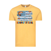 Fishing Lure Flag Keepin' It Reel Vintage Tee | Teevron