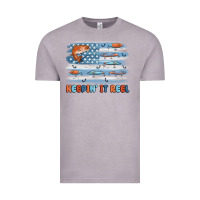 Vintage Zinc fishing lure flag keepin' it reel Vintage Tee - MaliasSmallBusiness