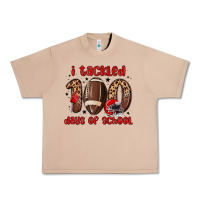 I Tackled 100 Days Of School Urban Heavy Tee | Teevron