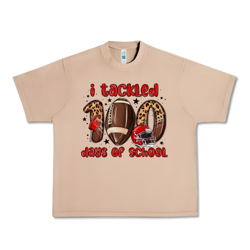 I Tackled 100 Days Of School Urban Heavy Tee by MaliasSmallBusiness | Teevron