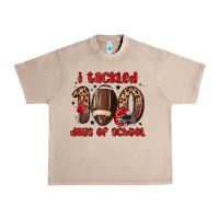 French Oak i tackled 100 days of school Urban Heavy Tee - MaliasSmallBusiness